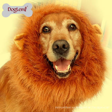 Venta al por mayor Dog Pet Accessories Lion Mane Wig Dog Pet Costume